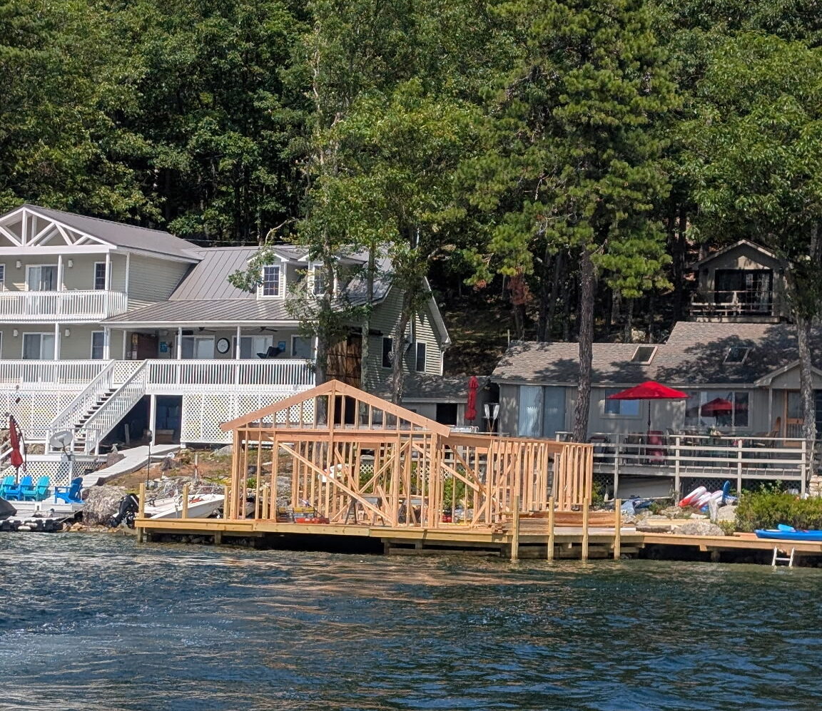 boathouse construction